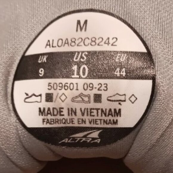 ALTRA MEN'S EXPERIENCE FLOW SIZE 10 - Picture 2 of 9